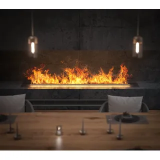 Infire Elektrokamin INVAPO Insert Elektrokamineinsatz, Wasserdampfkamin mit 3D Flammeneffekt 2200 cm