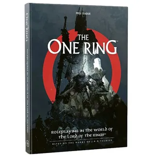 Free League Publishing The One Ring RPG Core Rules 2nd Edition (Fantasy RPG, Hardback, Full Color)