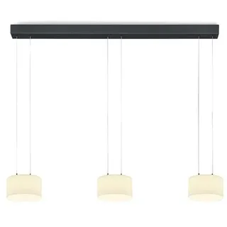 Bankamp LED-Pendelleuchte Grand X Alu, Eisen, Stahl & Metall Schwarz