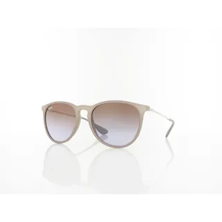 Ray-Ban Erika RB4171 6000/68 54-18 beige-silver/brown-violet gradient