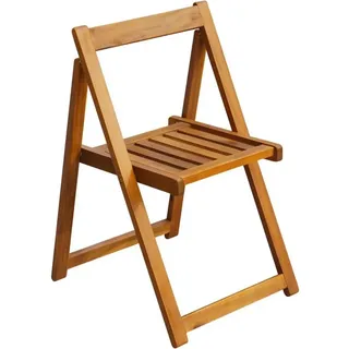 vidaXL Klappbare Gartenstühle 48 x 87 x 75 cm braun 2 St.