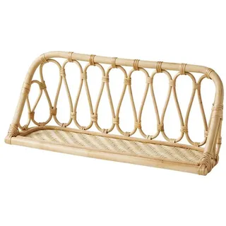 vertbaudet Wandregal aus Rattan Kinderzimmer beige