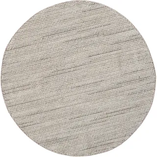 Teppich »Vals«, rund, Uni Farben, meliert, Sisal-Optik, auch in rund erhältlich, 62354557-0 hellgrau/beige/creme 7 mm