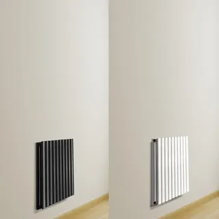 VILSTEIN Designheizkörper 600 x 600 mm 810 W weiß Mittelventil