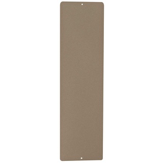KalaMitica 60114-902-001 magnetische Kreidetafel aus Stahl, Beige, Größe: 14x50x0,12 cm
