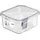 20 x 17 x 9 cm 2-tlg. transparent