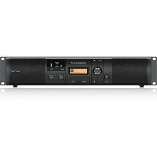 BEHRINGER NX6000D Endleistung 6000 Watt 2 Kanäle mit automatischer Impedenzkompensation + DSP