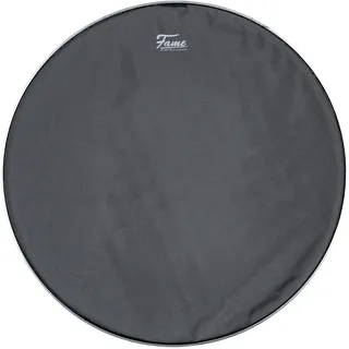 Fame FMHD24, 24" Mesh Head, Noiselezz Black, Double Ply, E-Drum Mesh Head, kompatibel mit E-Drum Sets