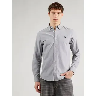Wrangler Langarmhemd OXFORD SHIRT (1-tlg) grau L