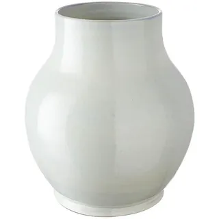 Butlers Vase, Weiß, Keramik, 25 cm, Dekoration, Vasen, Keramikvasen