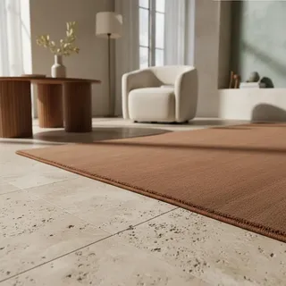 KADIMA DESIGN LECH Küchenläufer 80 x 250 cm Braun