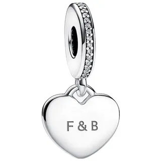 Pandora Gravierbares Herz Silber 798761C01