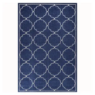 Sanat Berlin Outdoor-Teppich 60 x 110 cm Blau