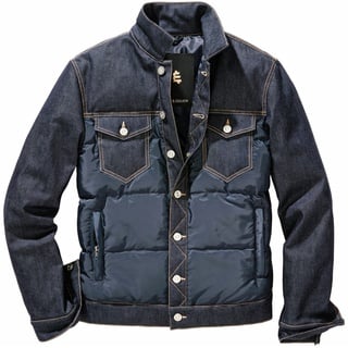 Mey & Edlich Herren Jacke Test-bestanden-Jeansjacke blau 48 - 48