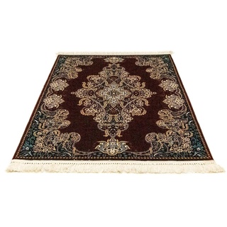 Orientteppich MORGENLAND "Nika" Teppiche Gr. B/L: 100 cm x 150 cm, 9 mm, 1,5 m2, 1 St., rot Orientalische Muster