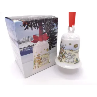 Hutschenreuther Weihnachtsglocke 1993*Rarität, Porzellanglocke, Anhänger, Weihnachten, Baumschmuck