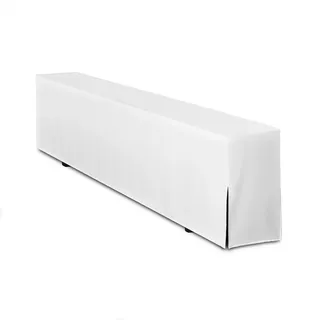 TexDeko Bierbankhusse Premium Weiß 220 cm
