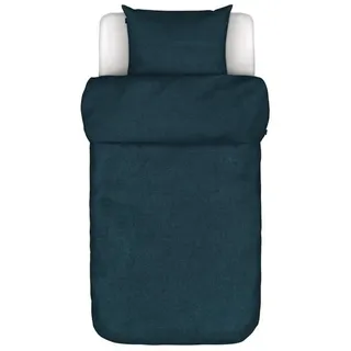 Marc O'Polo Home Bettwäsche Valka, Leinen, 2 teilig, unifarben blau
