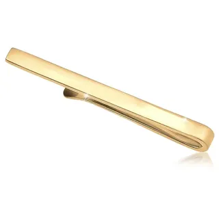 KUZZOI Krawattennadel 925 Sterling Silber Geo in Gold | Gr.: onesize