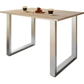 VCM Schreibtisch Lona Sonoma Eiche / Braun