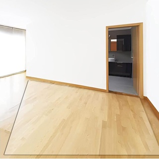 IXIETY 1.5/2mm Transparente PVC-Bodenschutzmatte rutschfest,Kratzfeste Bürostuhl Unterlage Teppich,Maß nach Wunsch, for Home Office Küche, 0,8m/0,9m/1m/1,2m/1,4m/1,6m breit (Color : 1.5mm, Size : 1.