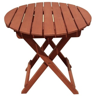 GartenHero Beistelltisch »Beistelltisch klappbar Holz Gartentisch Tisch Gartenmöbel Balkontisch« braun