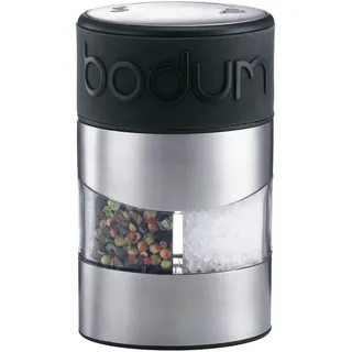 Bodum Twin Pfeffermühle 12 cm Schwarz unbefüllt