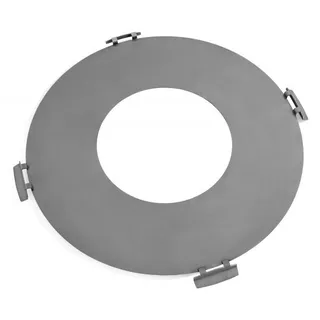 CookKing 222410 Rostfreie Grillplatte Grillrost für Feuerschale 102 cm mit vier