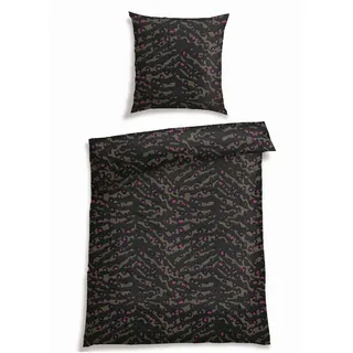 Schiesser Bettwäscheset, Olivgrün, Textil, 135x200 cm, Schlaftextilien, Bettwäsche, Bettwäsche