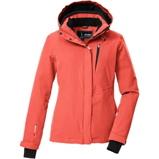 KILLTEC Damen Funktionsjacke KSW 25 WMN SKI JCKT, Größe 36 in Orange bright coral,