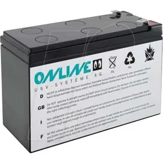 ONLINE USV-Systeme ONLINE BCZ2000 - Ersatzbatterie für ONLINE ZINTO 2000