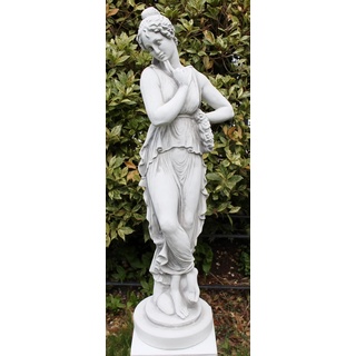 Beton Figur antike Frau H 65 cm Dekofigur Gartenskulptur Gartendeko Figur Skulptur aus Beton