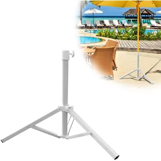 Hekasvm Sonnenschirmständer -Sonnenschirmfuß- Zusammenklappbarer, Sonnenschirm Ständer Boden Für Schirmstangen, Stabiles Halterohr, Garten Und Camping (Durchmesser unter 2,5 cm)