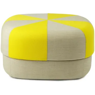 Normann Copenhagen - Circus Pouf groß duo, gelb