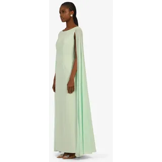 Kraimod Abendkleid mit Rundhalsausschnitt grün 34