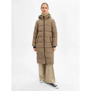Marie Lund Wintermantel hellbraun S
