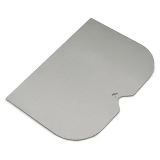 Grillrost.com Das Original Plancha 1,4 kg Edelstahl Silber/Weiß