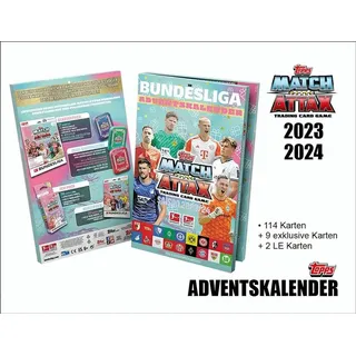 Topps - Bundesliga Match Attax 2023/24 - Adventskalender