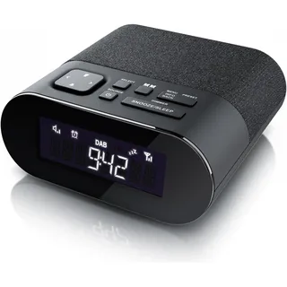 Bearware DAB+ Radiowecker schwarz