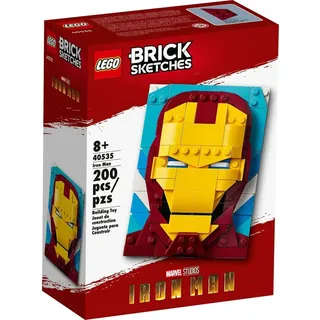 LEGO Brick Sketches Iron Man 40535