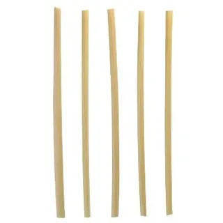 Papstar Cocktail Trinkhalme Ø 4 mm 250 St. Natur/Grün