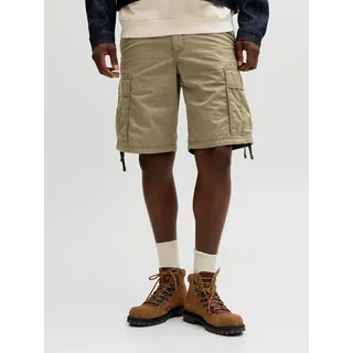 JACK & JONES JPSTCOLE FRANK CARGO SHORT MID SN Cargohose Grün S