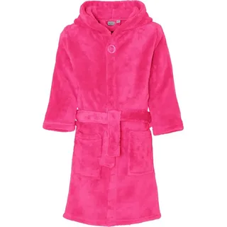 Playshoes Fleece-Bademantel uni in pink, | Gr.: 158/164