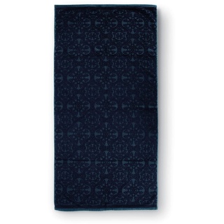 Pip Tile LE Pip Waschhandschuh Gästetuch Handtuch Duschtuch, dunkelblau, Größe:Waschhandschuh 16 x 22 cm