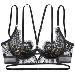LASCANA Push-up-BH schwarz 75C