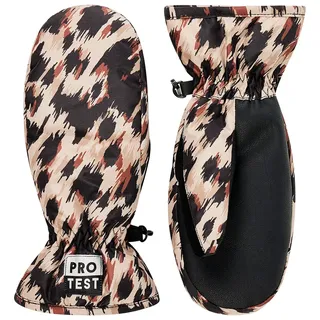 Protest PRTLenny JR Skihandschuhe Beige/Braun 6