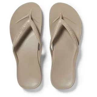 ARCHIES Flip Flops mit ergonomischem Fußbett für Damen & Herren - Bequeme Zehentrenner mit Fußgewölbestütze für ganztägigen Komfort - 42 EU