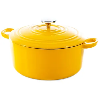 B&K Bourgogne Bräter 28 cm sunny yellow