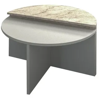 DEMA Home Couchtisch Dolunay Couchtisch (2 Tische), Breite ca.: 70 cm Höhe ca.: 51,8 cm Tiefe ca.: 38 cm grau