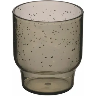 Villa d'Este Home Tivoli 1996 Set mit 6 Wassergläsern, 325 ml, olivgrüne Blasen, aus MS-Kunststoff, Cedro Pedro, einzigartig
